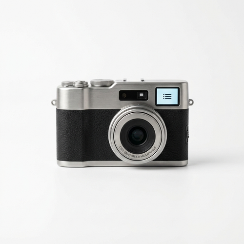CCD retro digital camera product photo