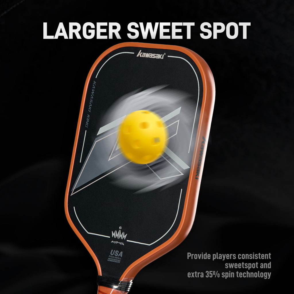Kawasaki KING Pro Carbon Fiber Pickleball Paddle